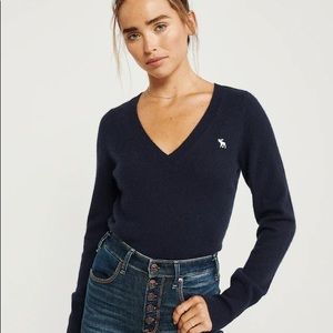 Abercrombie & Fitch - Cashmere V-Neck Icon Sweater